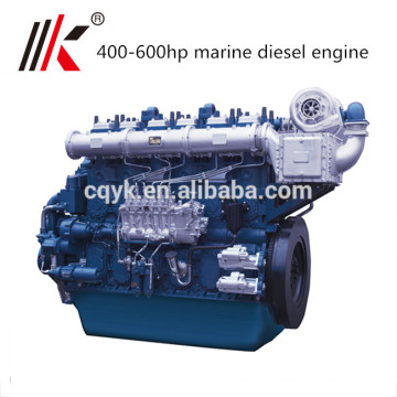 Moteur diesel marin marin de moteur marin de Yuchai 400HP à 500hp avec la boîte de vitesse